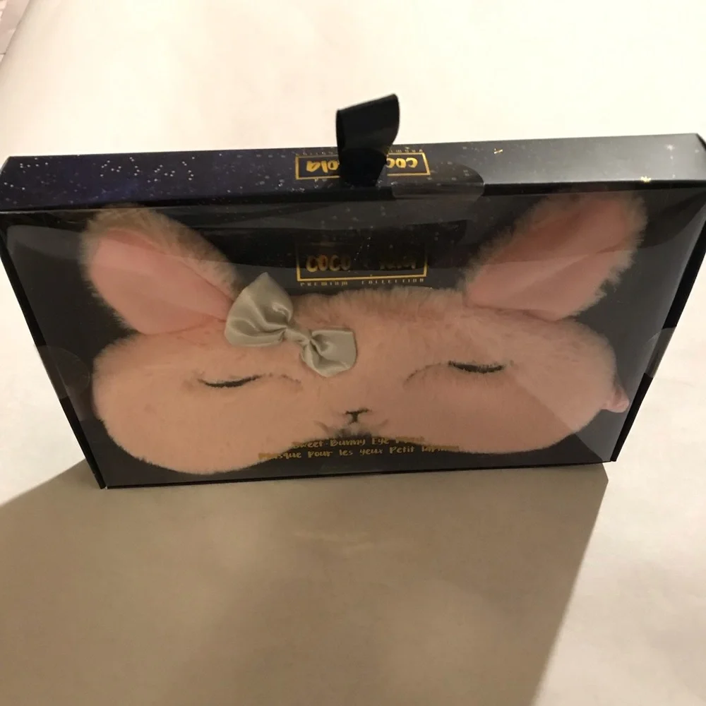Coco & Lola Sweet Bunny Sleeping Eye Mask Pink